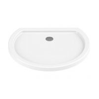 New Trendy Rondo Ultra brodzik przyścienny 100x85 cm B-0157