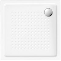 GSI Extra Flat brodzik kwadratowy 90 cm ceramiczny biały 439411