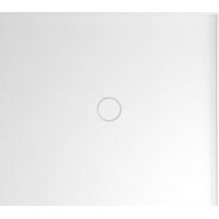 Polysan Mirai brodzik 90x80 cm prostokątny prawy biały 73168