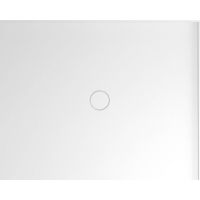 Polysan Mirai brodzik 100x80 cm prostokątny prawy biały 73170