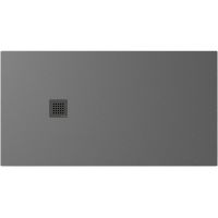 Polysan Treneca brodzik prostokątny 150x80 cm szary 84305.31