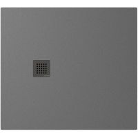 Polysan Treneca brodzik prostokątny 100x90 cm szary 84306.31