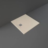 Rak Ceramics Feeling brodzik kwadratowy 90x90 cm cappucino RFST009090S514