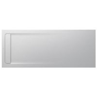 Outlet - Roca Aquos brodzik 200x80 cm prostokątny kompozyt Stonex biały AP6017D032001100