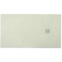 Roca Ignis brodzik prostokątny 160x90 cm kompozyt Stonex szary cement AP70164038401300