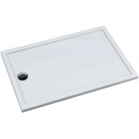 Schedpol Caspar New brodzik 70x100 cm prostokątny biały 3.2864