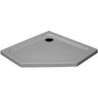 Sea-Horse brodzik 80x80 cm pięciokątny biały BKB023PP