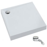 Schedpol Solido brodzik kwadratowy z syfonem 90x90 cm biały 3.1461
