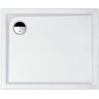 Sanplast Prestige brodzik prostokątny z powierzchnią antypoślizgową ProSafeSystem 100x80 cm biały 615-070-1330-01-002