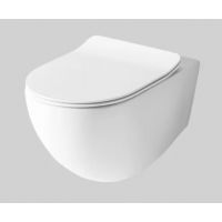 Art Ceram File 2.0 miska WC wisząca bez kołnierza ze spłukiwaniem wirowym biały połysk FLV00601;00