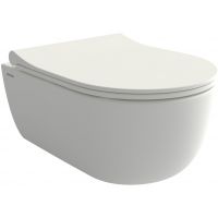 Bocchi V-Tondo miska WC wisząca bez kołnierza biały mat 1417-002-0129