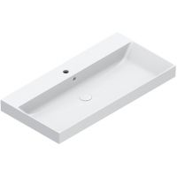 Catalano Zero umywalka 100x50 cm prostokątna nablatowa biała 0121001001