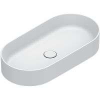 Catalano Zero umywalka 70x35 cm owalna nablatowa biały mat 0122700021