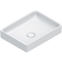 Catalano Green umywalka 50x38 cm prostokątna nablatowa biała 0422500001