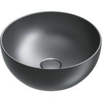 Catalano Green umywalka 40 cm okrągła nablatowa czarna 0423400022