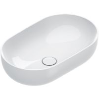 Catalano Sfera umywalka 60x37 cm owalna nablatowa biała 0522610001