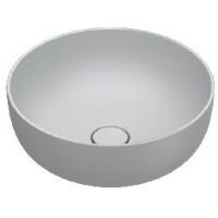 Catalano Sfera umywalka 42x42 cm okrągła nablatowa Cemento Satinato 0523430023