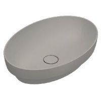 Catalano Sfera umywalka 58x40 cm owalna satin tortora 0524580032