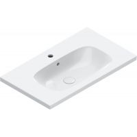 Catalano Alvea umywalka 80x46 cm prostokątna ścienna-meblowa biała 0620811001