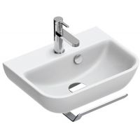 Catalano Sfera umywalka 45x34 cm półokrągła ścienna biała 0720451001