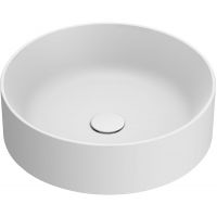 Catalano Zero umywalka 45x45 cm okrągła nablatowa biała 0123450021
