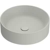 Catalano Zero umywalka 45x45 cm okrągła nablatowa szary/kamień 0123450023