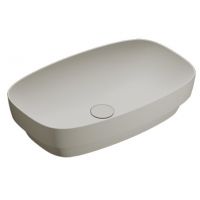 Catalano Green umywalka 60x38 cm owalna wpuszczana-nablatowa szary/kamień 0624600023