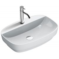 Catalano Green umywalka 60x40 cm owalna wpuszczana-nablatowa biała 0625601001
