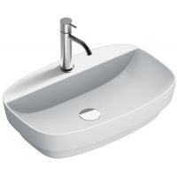 Catalano Green umywalka 60x40 cm owalna wpuszczana-nablatowa biała 0625601021
