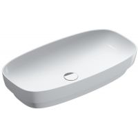 Catalano Green umywalka 75x40 cm owalna wpuszczana-nablatowa biała 0624750001