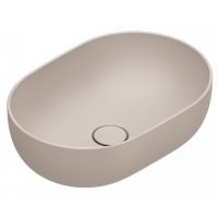 Catalano Sfera umywalka 50x35 cm owalna nablatowa seta satinato 0522500031