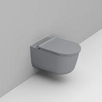 Ceramica Dolomite Mayka miska WC wisząca bez kołnierza betonowy szary D482545