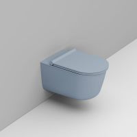 Ceramica Dolomite Mayka miska WC wisząca bez kołnierza niebieski D482571