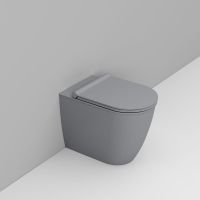 Ceramica Dolomite Mayka miska WC stojąca bez kołnierza betonowy szary D483145