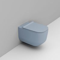 Ceramica Dolomite Alba miska WC wisząca bez kołnierza niebieski D502571