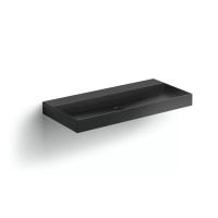 Clou New Wash Me umywalka 90x42 cm prostokątna ścienna-nablatowa czarna CL/02.30434