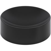 Clou Vale umywalka 22x22 cm okrągła nablatowa czarna CL/03.30164