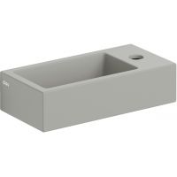 Clou Flush umywalka 36x18 cm prostokątna ścienna-nablatowa szara CL/03.32030