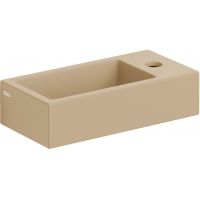 Clou Flush umywalka 36x18 cm prostokątna ścienna-nablatowa musztardowa CL/03.34030