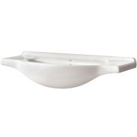 Comad umywalka 85x49 cm prostokątna meblowa biała CFP85