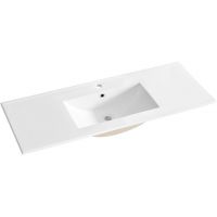 Comad umywalka 121x46 cm prostokątna meblowa biała CFP120