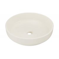 Comad River 1 umywalka 40x40 cm okrągła nablatowa kremowy mat RIVER 1 IVORY MATT UN 40 ( E-6595 )