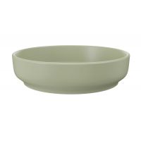 Comad River 1 umywalka 40x40 cm okrągła nablatowa oliwkowy mat RIVER 1 OLIVE GREEN MATT UN 40 ( E-6595 )