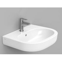 Ceramica Dolomite Mirto umywalka 60x48 cm owalna ścienna biała D461201