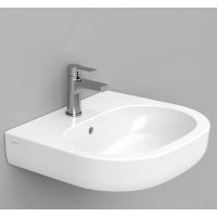 Ceramica Dolomite Mirto umywalka 55x48 cm owalna ścienna biała D461301