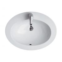 Cersanit Gamma umywalka 63 cm wpuszczna biała K11-0012