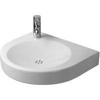 Duravit Architec umywalka 57,5x52 cm ścienna półokrągła biała 0443580000