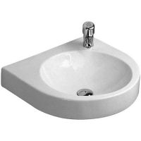 Duravit Architec umywalka 57,5x52 cm ścienna półokrągła biała 0449580008