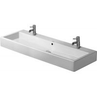 Duravit Vero umywalka 120x47 cm szlifowana prostokątna biała 0454120026