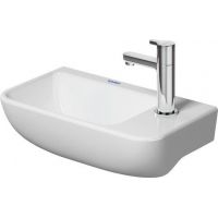 Duravit ME by Starck umywalka 40x22 cm prostokątna ścienna biała półmat 07174032001